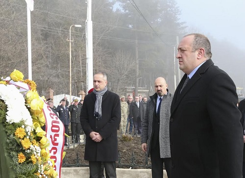 საქართველოს პრეზიდენტმა იუნკრების ხსოვნას პატივი მიაგო 