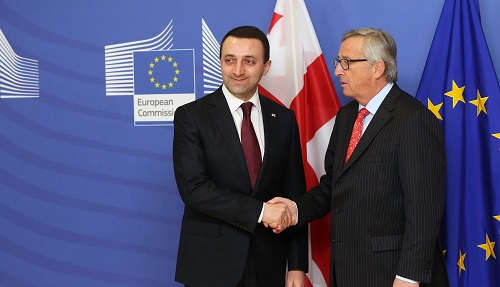 ირაკლი ღარიბაშვილმა ევროკომისიის პრეზიდენტი საქართველოში მოიწვია