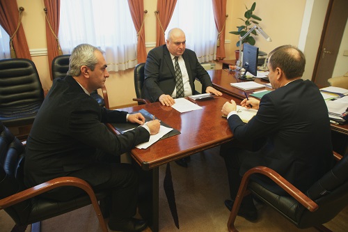 თენგიზ შერგელაშვილი უკრაინელ კოლეგას შეხვდა