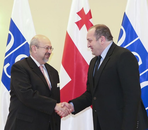 საქართველოს პრეზიდენტი  ეუთო-ს გენერალურ მდივანს შეხვდა
