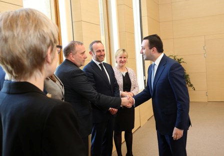 ირაკლი ღარიბაშვილი დანიის, შვედეთისა და პოლონეთის საგარეო საქმეთა მინისტრებს შეხვდა