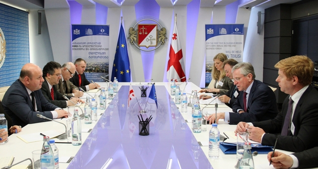 ფინანსთა მინისტრი  ევროპის საინვესტიციო ბანკის ვიცე-პრეზიდენტს შეხვდა