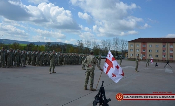 დასავლეთის სარდალმა გერმანიაში ქართველი სამხედროები მოინახულა