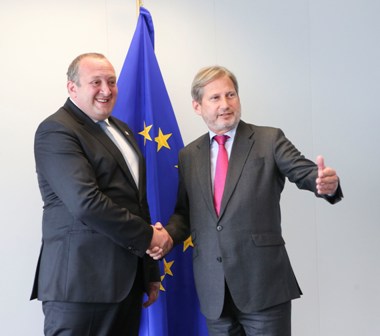 გიორგი მარგველაშვილი იოჰანეს ჰანს შეხვდა