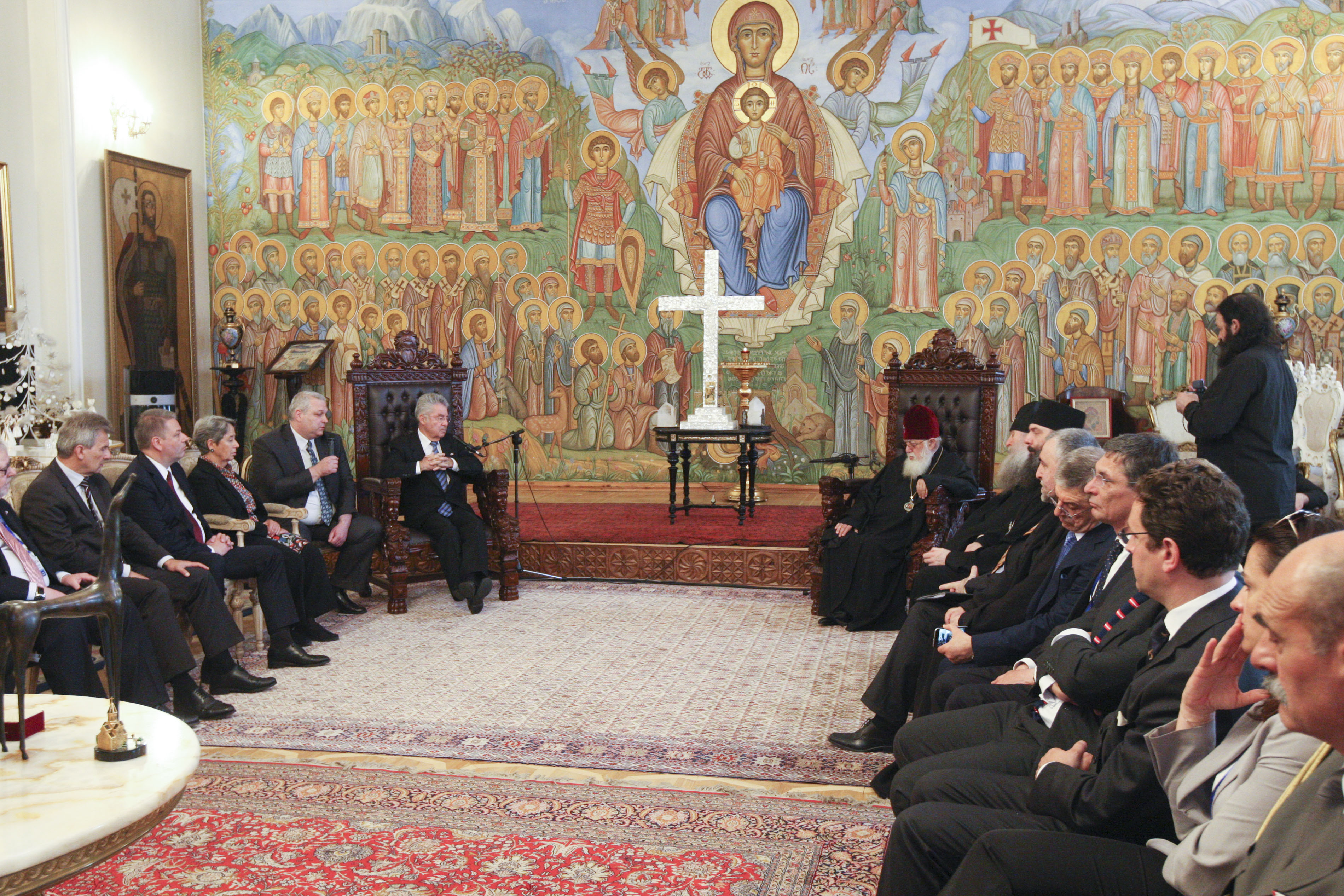 ჰაინს ფიშერმა საქართველოს პატრიარქის ბიოგრაფია დეტალურად შეისწავლა