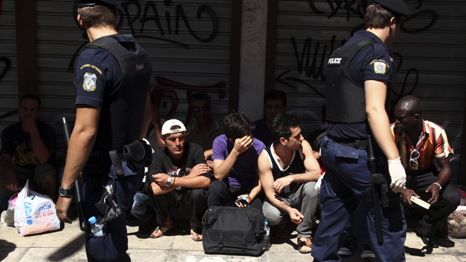 საბერძნეთში ბოლო ერთ თვეში 12 ათასი არაელგალი დააკავეს