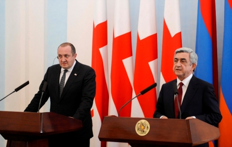 გიორგი მარგველაშვილი სერჟ სარგსიანს ეროვნულ დღესასწაულს ულოცავს