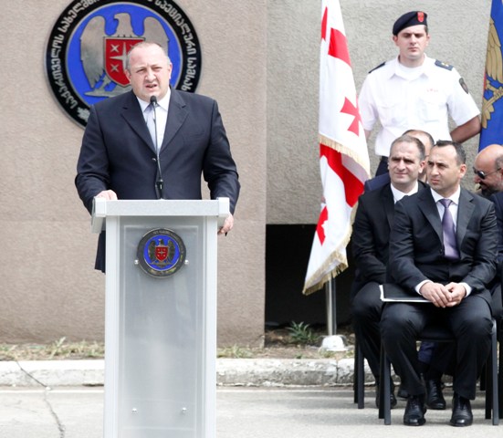 საქართველოს პრეზიდენტი სახელმწიფო დაცვის სპეციალური სამსახურის დაარსების დღისადმი მიძღვნილ საზეიმო ღონისძიებას დაესწრო