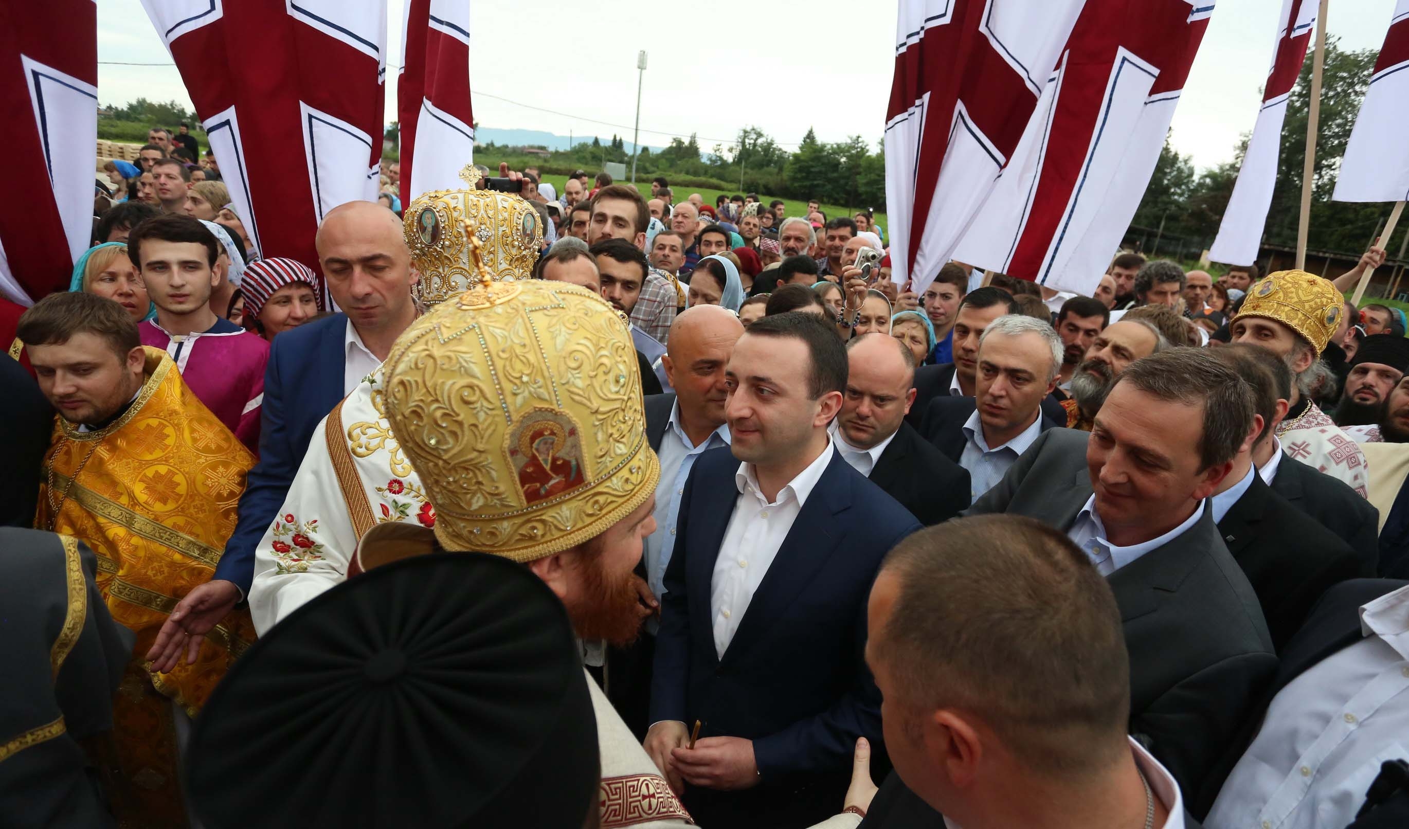 პრემიერ–მინისტრი ზუგდიდში „ვლაქერნობის“ დღესასწაულს ესწრება