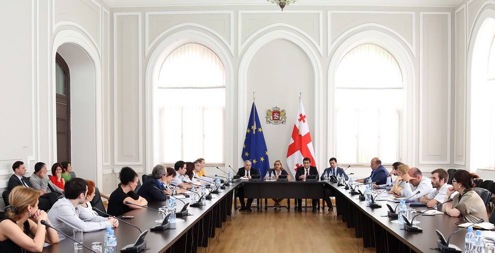 ბერუჩაშვილი ვიზალიბერალიზაციის სამოქმედო გეგმის იმპლემენტაციის  საკითხებზე არასამთავრობოებს შეხვდა