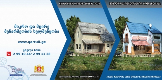 მიკრო და მცირე მეწარმეობის ხელშეწყობის პროექტის ფარგლებში ბიზნეს იდეების კონკურსის პირველი ეტაპი დასრულებულია