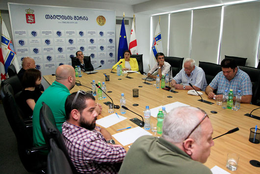 მირზა შაფის ქუჩის განვითარების ესკიზური პროექტი დარგის სპეციალისტებმა კიდევ ერთხლ განიხილეს