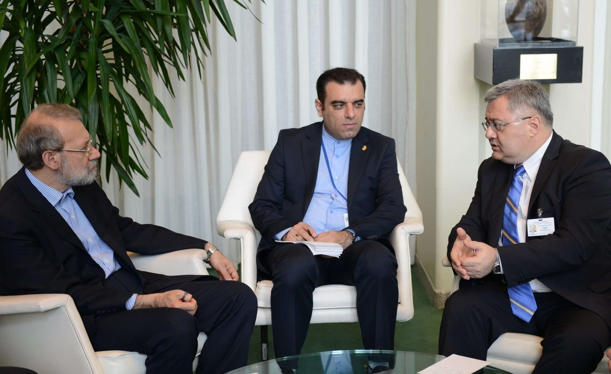 საქართველოსა და ირანის პარლამენტების სპიკერებმა  ერთობლივ შესაძლო პროექტებზე ისაუბრეს