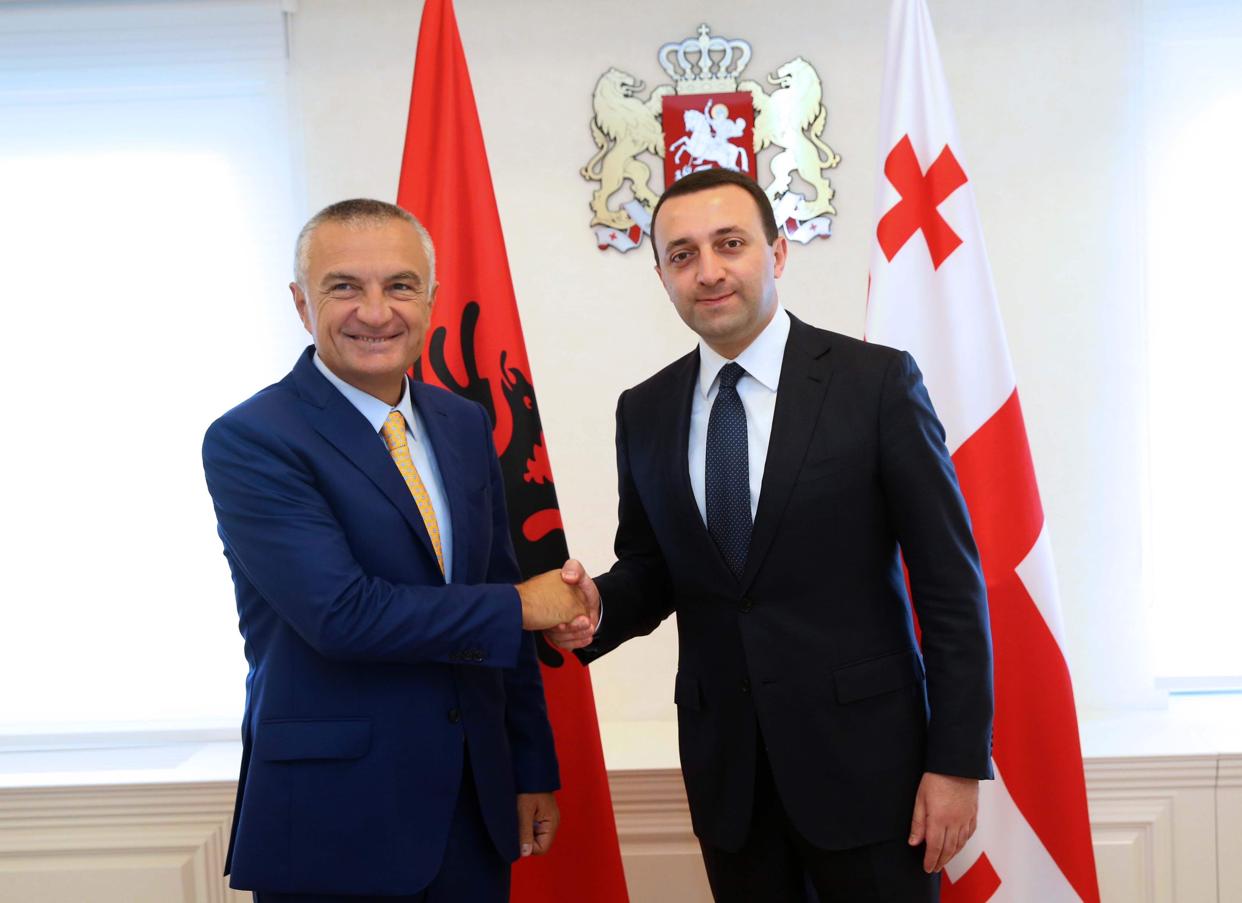ალბანეთის პარლამენტის თავმჯდომარე:  სრულად ვუჭერთ მხარს საქართველოს ევროპულ პერსპექტივას და ნატო-ში გაწევრიანების მისწრაფებას