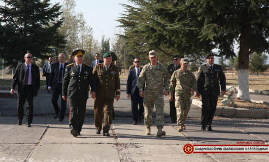 ესტონეთის შეიარაღებული ძალების გენერალური შტაბის უფროსი ვაზიანში IV მექანიზირებულ ბრიგადას ესტუმრა