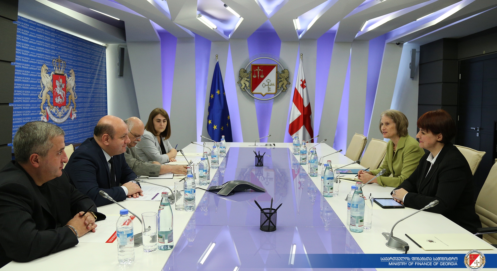 ნოდარ ხადური საქართველოში ADB-ის მუდმივმოქმედი ოფისის ახალ დირექტორს შეხვდა 