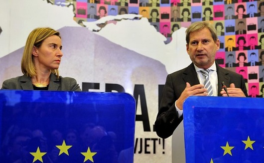 საქართველოში ევროკომისრები, ფედერიკა მოგერინი და იოჰანეს ჰანი ჩამოვლენ