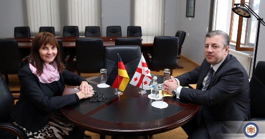 საგარეო საქმეთა მინისტრმა გერმანიის ფედერაციული რესპუბლიკის ელჩი მიიღო