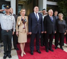 საქართველოს პრეზიდენტი ისრაელის პრეზიდენტს შეხვდა