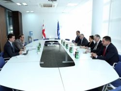 თეა წულუკიანმა იტალიის ელჩი საქართველოში, ანტონიო ენრიკო ბარტოლი მიიღო