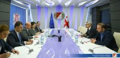 ფინანსთა მინისტრი ნოდარ ხადური OECD-ის საგადასახადო პოლიტიკის ცენტრის დირექტორს შეხვდა