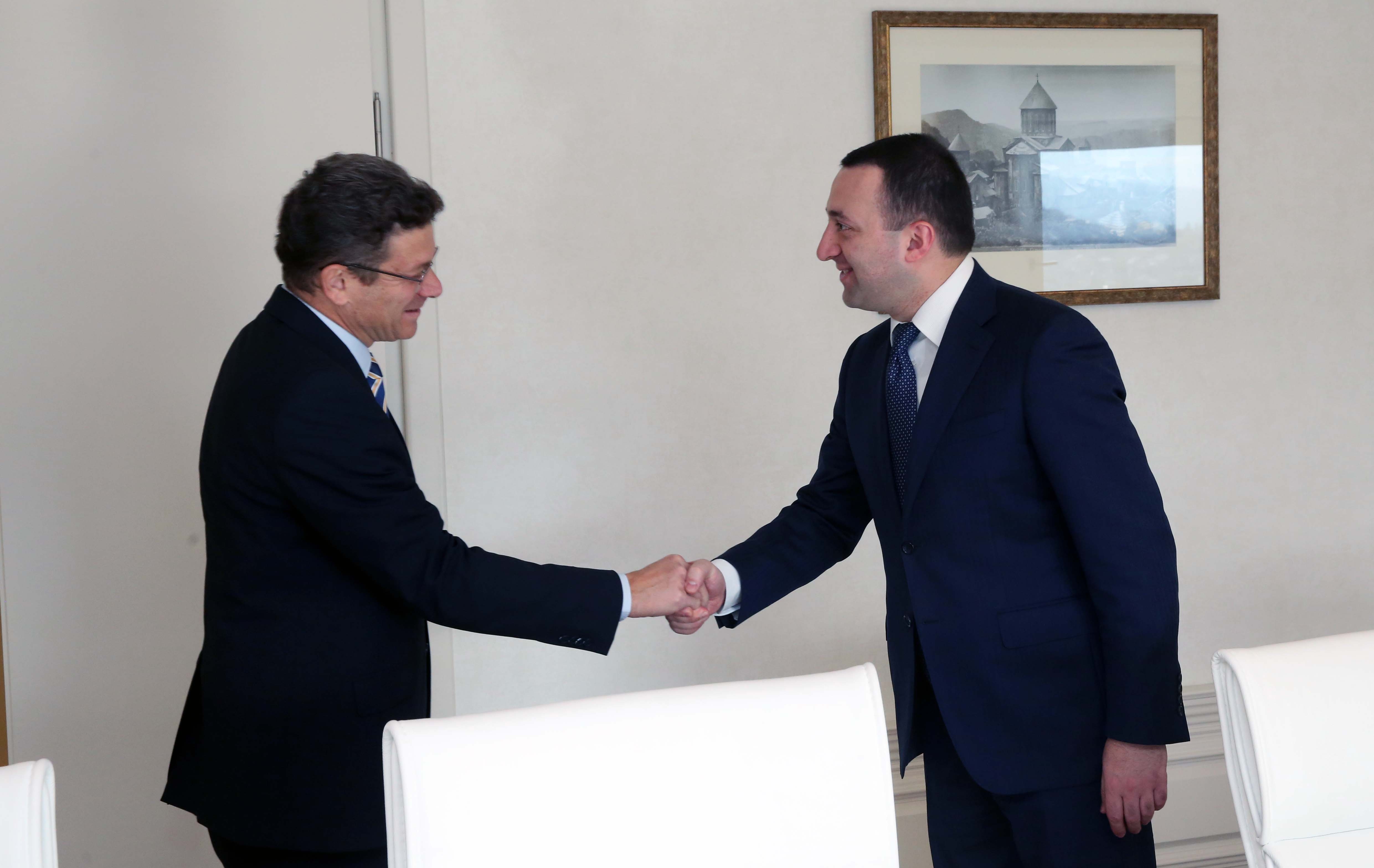 ირაკლი ღარიბაშვილმა და იუვალ ფუქსმა  საქართველო-ისრაელის სტრატეგიული პარტნიორობის საკითხები განიხილეს 
