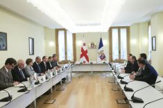 საქართველოს პრეზიდენტი ევროპარლამენტის დელეგაციას შეხვდა