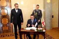 ირაკლი ღარიბაშვილი ესტონეთის პრეზიდენტს შეხვდა