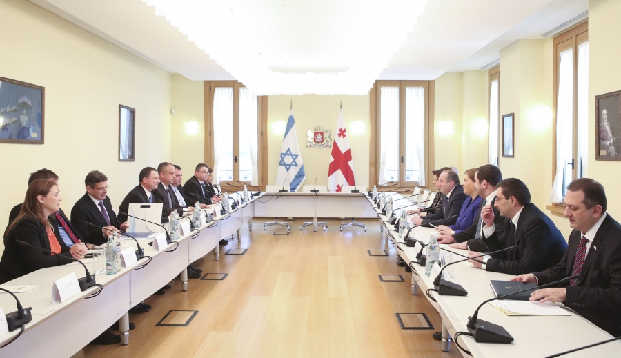 საქართველოს პრეზიდენტი ისრაელის ქნესეთის თავმჯდომარეს შეხვდა