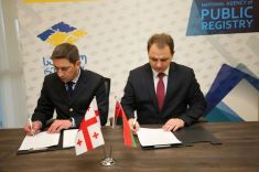 საჯარო რეესტრსა და ბელარუსის კადასტრის ეროვნულ სააგენტოს შორის თანამშრომლობის მემორანდუმი გაფორმდა