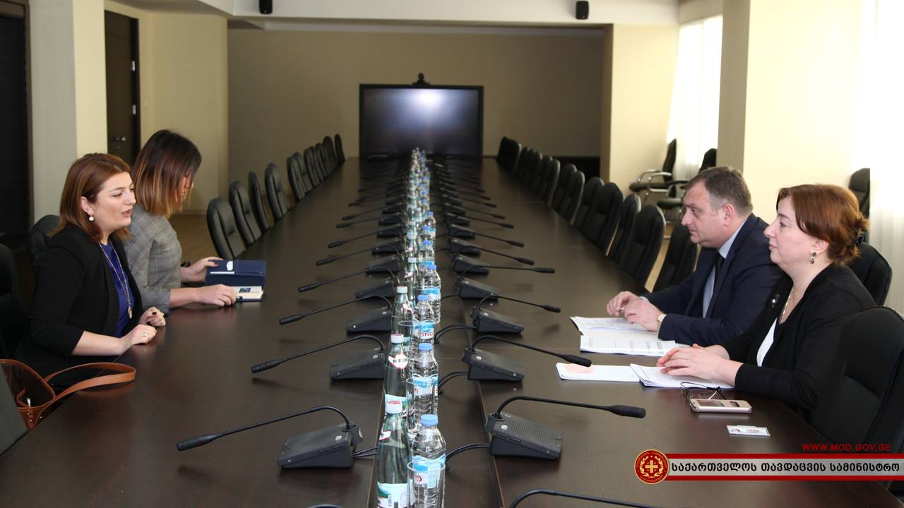 თავდაცვის სამინისტროში საჯარო სამსახურის რეფორმის ამოცანები განიხილეს