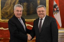 საქართველოს საპარლამენტო დელეგაცია ავსტრიის ფედერალურ პრეზიდენტს შეხვდა