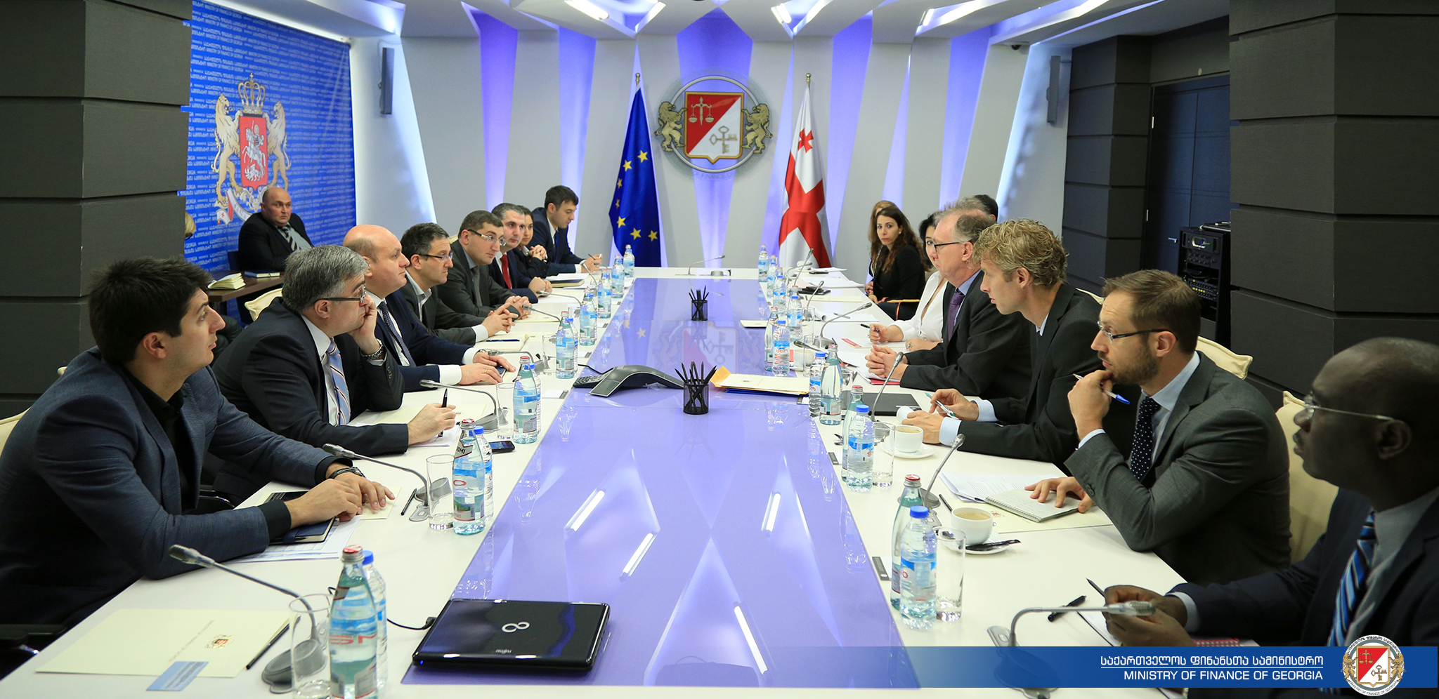 ფინანსთა სამინისტროში საერთაშორისო სავალუტო ფონდის მისიასთან დასკვნითი შეხვედრა გაიმართა