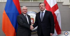 გიორგი კვირიკაშვილი სომხეთის საგარეო საქმეთა მინისტრს შეხვდა