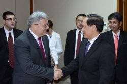 საქართველოს საპარლამენტო დელეგაცია სამხრეთ-აღმოსავლეთ აზიის სახელმწიფოების ასოციაციის გენერალურ მდივანს შეხვდა