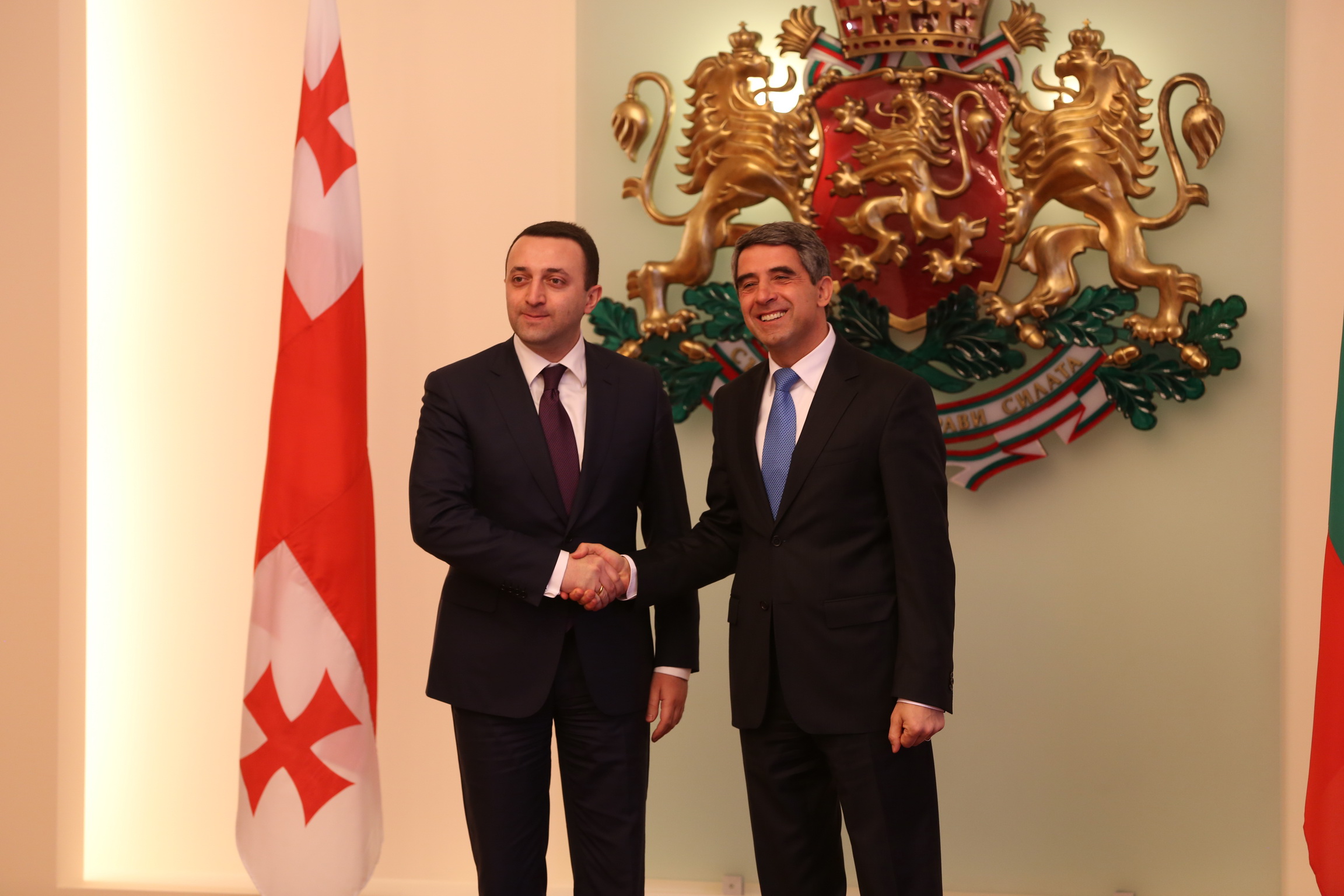 საქართველოს პრემიერ-მინისტრი ბულგარეთის  პრეზიდენტს შეხვდა
