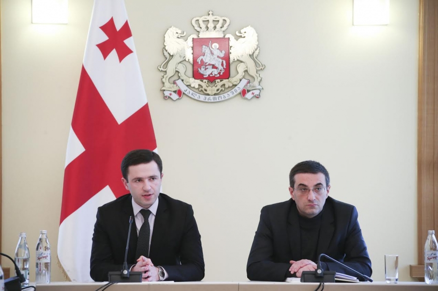  კახა კოჟორიძე და გიორგი კვერენჩხილაძე მოწმეთა დაკითხვის წესთან დაკავშირებით არასამთავრობო ორგანიზაციებს შეხვდნენ