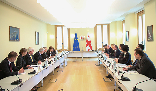 საქართველოს პრეზიდენტი ევროპის საბჭოს ადგილობრივი და რეგიონულ ხელისუფლებათა კონგრესის პრეზიდენტს შეხვდა