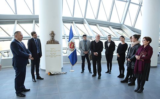 ნოე რამიშვილის შთამომავლები შს სამინისტროს ესტუმრნენ