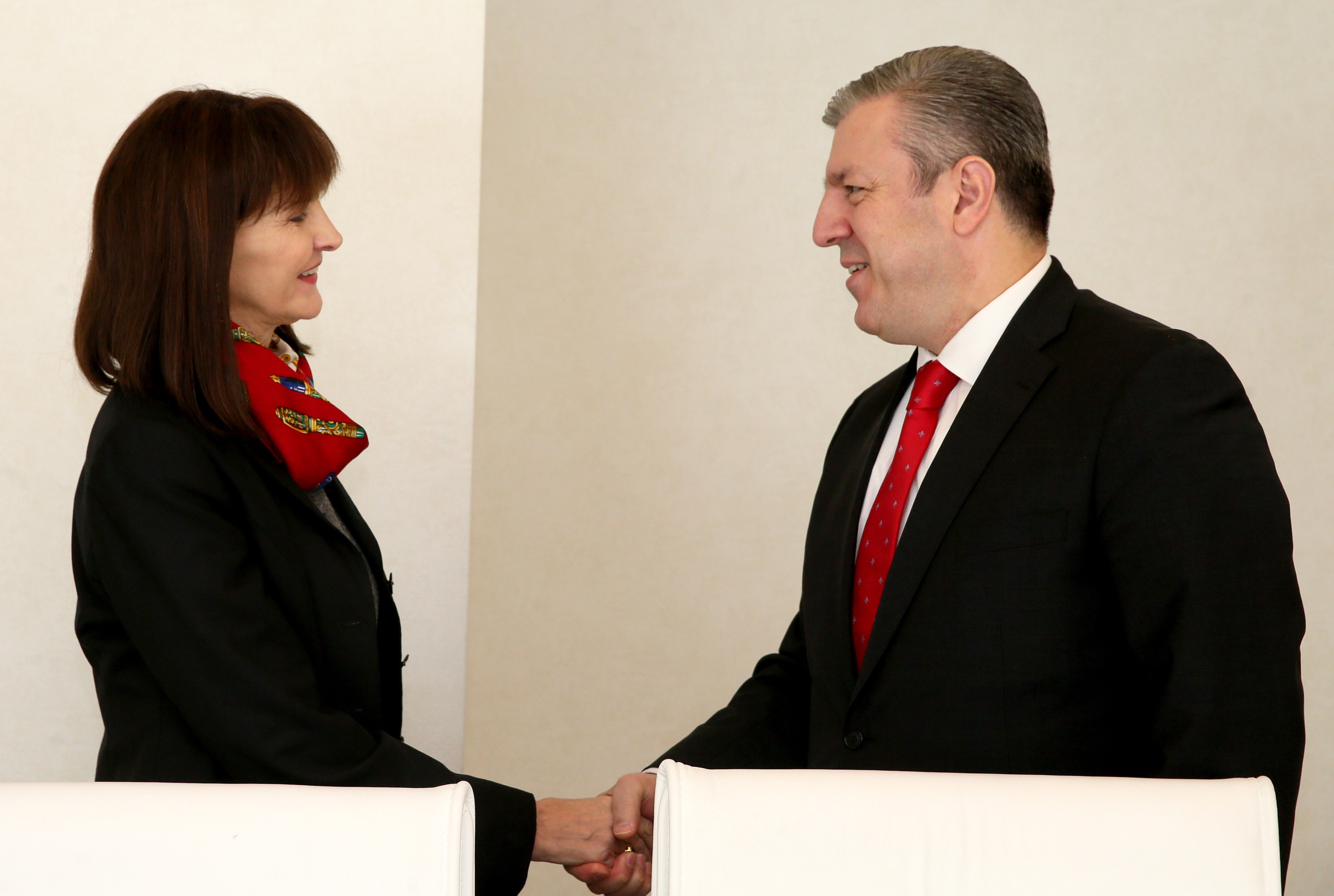პრემიერ–მინისტრი გიორგი კვირიკაშვილი გერმანიის ელჩს საქართველოში, ბეტინა კადენბახს შეხვდა