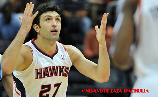 #‎NBAVOTE‬ Zaza Pachulia -  რატომ უნდა ვეხმარებოდეთ უცხოეთში მცხოვრებ ძმას