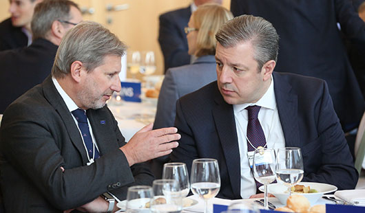 დავოსში სამუშაო სადილი "შეხვდი ევროკომისიას" გაიმართა
