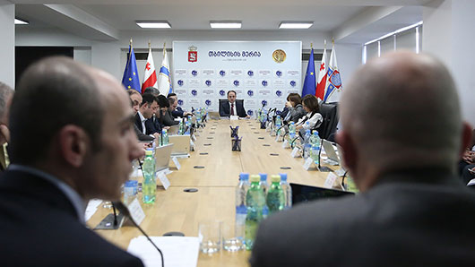 მერიაში „თბილისის მდგრადი ურბანული ტრანსპორტის სტრატეგიის“  პრეზენტაცია გაიმართა