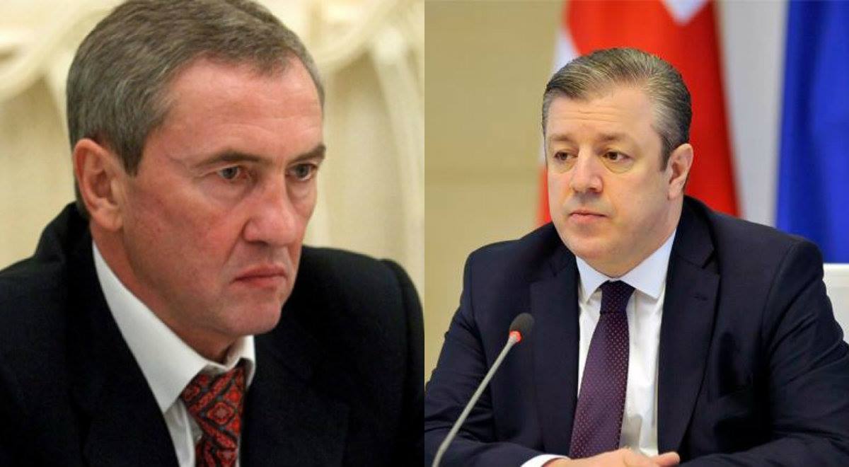 ლეონიდ ჩერნოვეცკი გიორგი კვირიკაშვილს რჩევას აძლევს