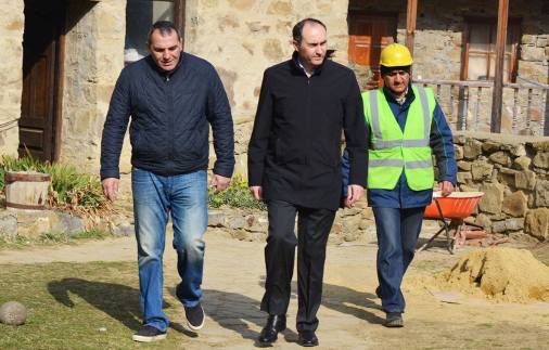 დავით გარეჯში სამონასტრო კომპლექსის და ტურისტული ინფრასტრუქტურის რეაბილიტაცია მიმდინარეობს