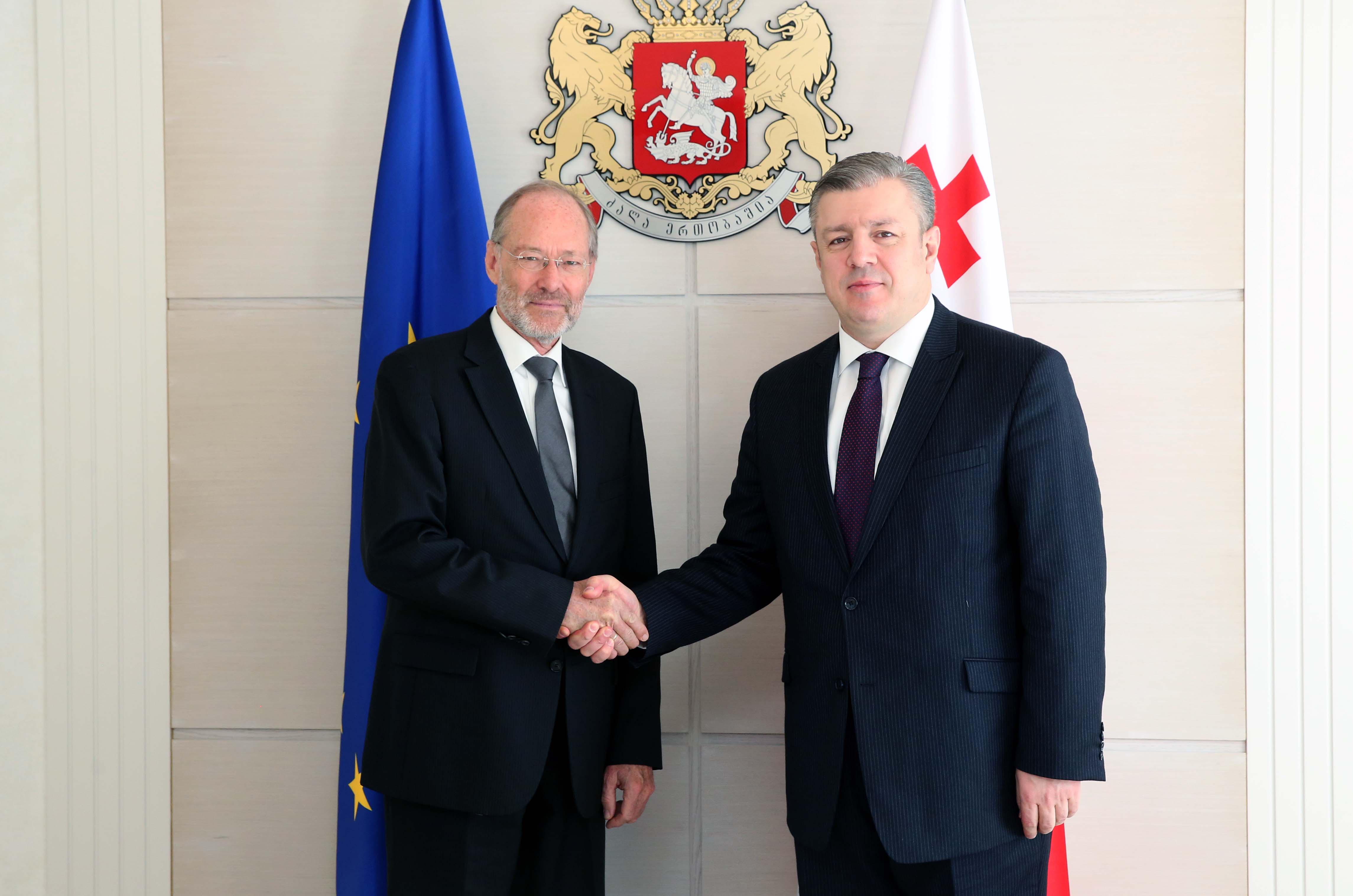 გიორგი კვირიკაშვილი სამხრეთ კავკასიის საკითხებში ეუთოს სპეციალურ წარმომადგენელს შეხვდა 