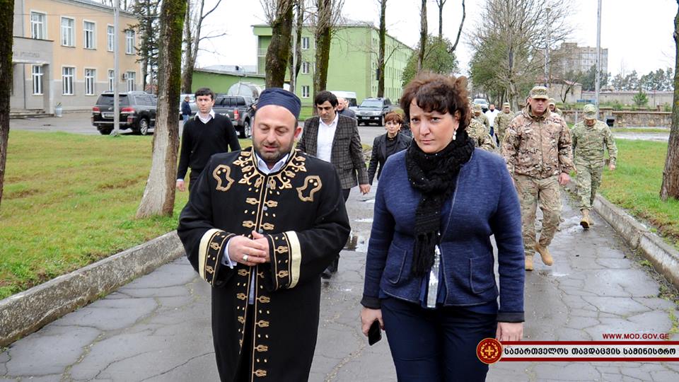 III ქვეით ბრიგადაში მუსლიმი სამხედროებისთვის სამლოცველო გაიხსნა