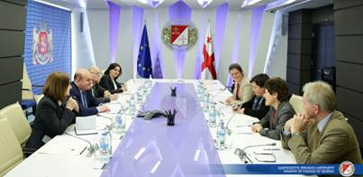 ნოდარ ხადური GIZ-ის სამხრეთ კავკასიის ბიუროს ახალ ხელმძღვანელს შეხვდა