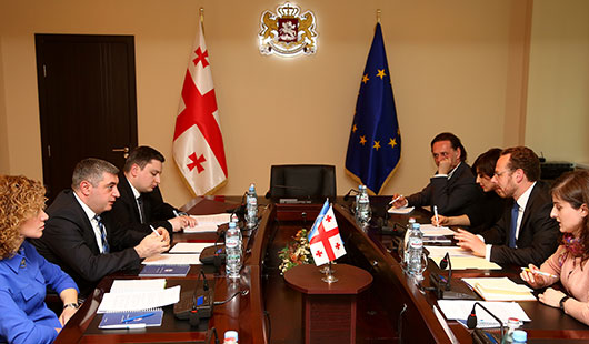 სასჯელაღსრულებისა და პრობაციის მინისტრი  გაეროს ბავშვთა ფონდის წარმომადგენელს შეხვდა