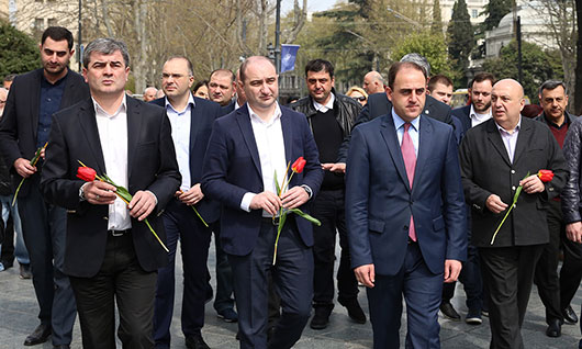 დავით ნარმანია: დღევანდელი დღე გამარჯვების, სიძლიერის და შეუდრეკელობის სიმბოლოა